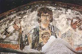 Our Lady 'Oranta', 4 c. catacombs