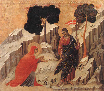 Christ Appearing to St Mary Magdalene, Duccio