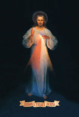 ‘The Divine Mercy’, original painting