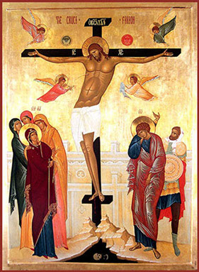 'Crucifixion', Eastern Orthodox icon