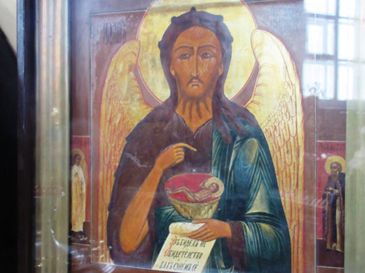 Икона св. Иоанна Предтечи "Ангел пустыни"
